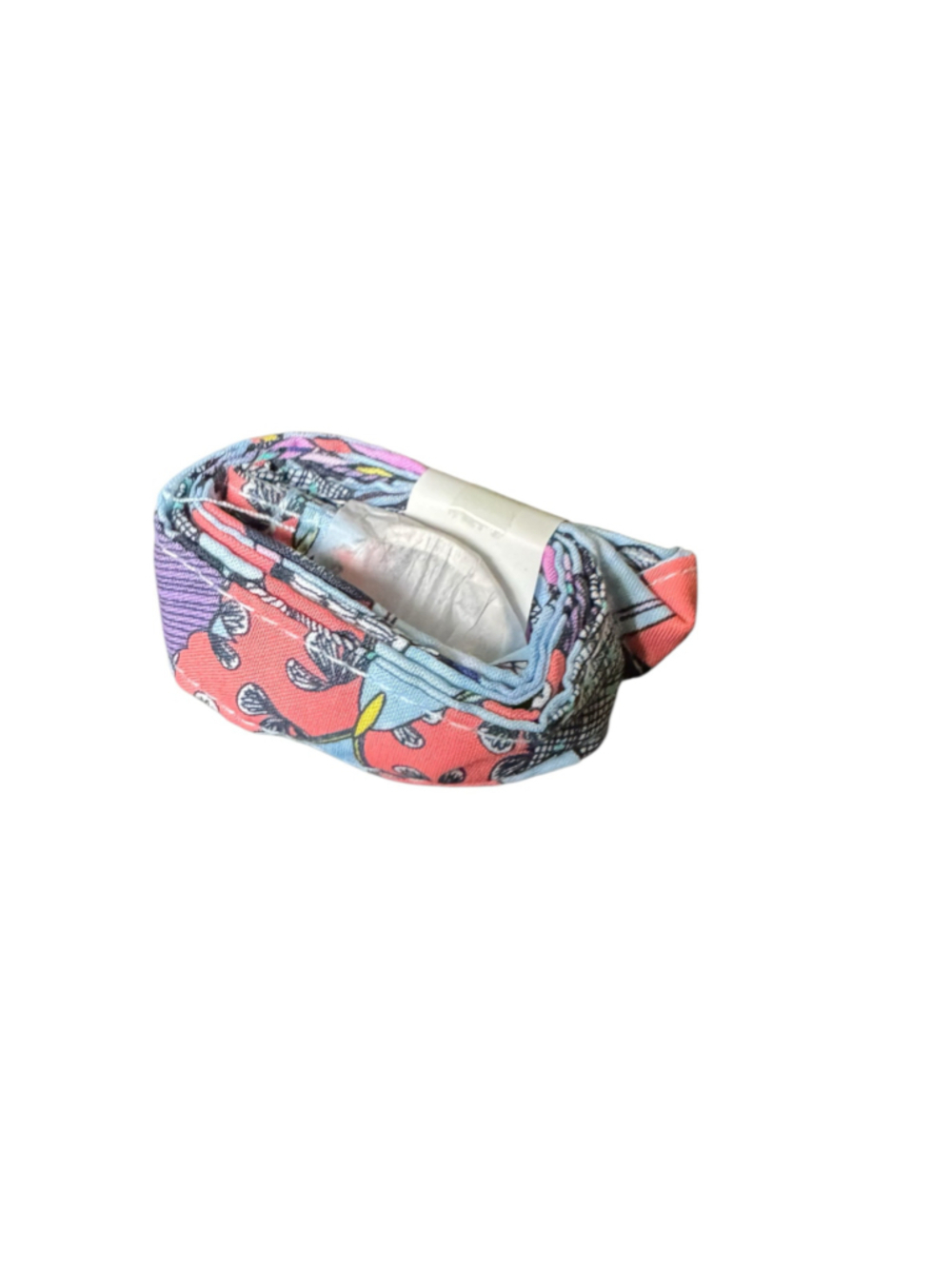 Unisex Vera Bradley Wide Lanyard Blue Pink